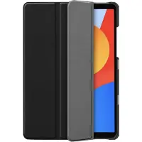 Cazy Tablet-Hülle geeignet für Xiaomi Redmi Pad SE 8.7 - TriFold Bookcase - Schwarz