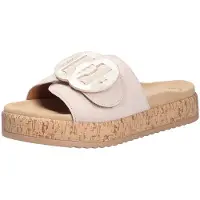 Gabor 3.760.12_6, Sandaletten in Beige für Damen, Größe 40
