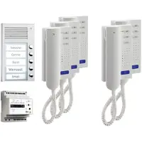 TCSS Tuersprechanlagen-Set PPA05-EN/02 pre pack5 AP 5Teilnehmer