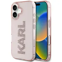 Karl Lagerfeld Rhinestones Logo Iphone 16 Handyhülle One Size