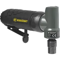 Rodcraft Druckluft-Stabschleifer RC7128, abgewinkelte Form, Spannzange 6 mm, 400 W, Drehzahl 23000 U/min