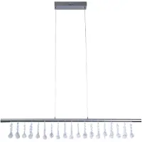 Näve Hängeleuchte Esszimmer Lampe Hängelampe Wohnzimmer Kristalle Dimmbar 7093150