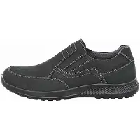 Jomos CAMPUS Slipper in Übergrößen Schwarz 322334 83 000 große Herrenschuhe, Größe:39