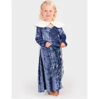 Den Goda Fen Kostüm Winterprinzessin 110-116 cm, Blau, 104