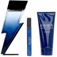 Carolina Herrera Bad Boy Elektro-Etui, Kobaltblau, 100 ml, inkl. Geschenk