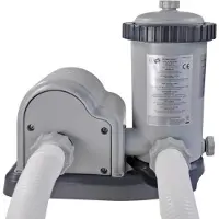 Intex 28636GS, Kartuschenfilterpumpe, Grau, 2,3 m, 100 cm, 12 V, 50 Hz