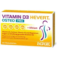 Hevert Arzneimittel GmbH & Co. KG Vitamin D3 Hevert Osteo Pro Tabletten, 60 St. Tabletten