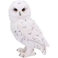 Nemesis Now Figurine d'ornement Grand hibou blanc (Petit) 13.3cm