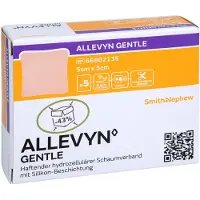 Docpharm GmbH Allevyn Gentle 5x5 Cm Schaumverband 5 St