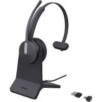 Yealink BH70 Mono mit Standfuß Teams USB-C/A Headset, Kabellos, 20 - 20000 Hz, Büro/Callcenter, 91 g, Kopfhörer, Schwarz