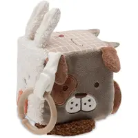 Jollein Multiaktivitätswürfel, Animal Friends, Babyspielzeug