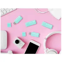 Goodram UME3, 128 GB, USB Typ-A, 3.2 Gen 1 (3.1 Gen 1), 60 MB/s, Kappe, Türkis