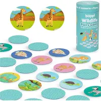 Boppi Memo-Puzzle Wilde Tiere