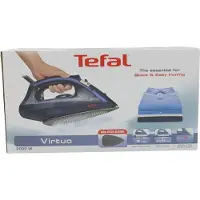 Tefal Virtuo FV 1713, Trocken- & Dampfbügeleisen, 90 g/min, Blau, 24 g/min