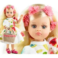 Paola Reina Modepuppe Concha Articulada 32 cm - Spielpuppe mit beweglichen Armen und Beinen