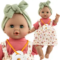 Paola Reina Puppe Blumenmuster Mechanismus 36 cm - Puppenspielzeug