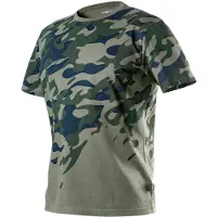 GRUPA TOPEX Arbeits-T-Shirt olivenfarben CAMO, Grösse S