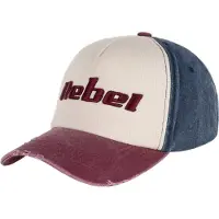 Rebel Active Baseballkappe, blau-lila, Größe M
