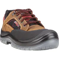 Remisberg Nepal Brown S3 Sicherheitshalbschuh aus Nubukleder Größe 44