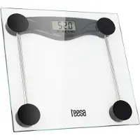 Uni-T Teesa TSA0801 Elektronische Personenwaage, max. 180 kg Tragkraft, LCD-Infodisplay