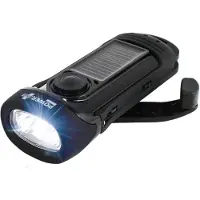 Powerplus LED-Taschenlampe mit Solarzelle "Barracuda"