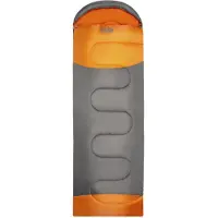 NILS Nc2008 Grau-Orange Schlafsack Grösse M. Lager L
