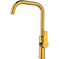 Kuchinox Spültischbatterie mit Auslauf F gold Alanis