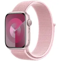 Crong Nylon - Sportarmband für Apple Watch 38/40/41/42 mm (Puderrosa)