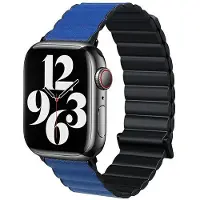 Beline pasek Apple Watch Magnetic Pro 38/40/41mm czarno/niebieski black/blue box