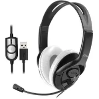 Media-Tech EPSILION USB MT3573, Kabelgebunden, Anrufe/Musik, 20 - 20000 Hz, 125 g, Kopfhörer, Schwarz