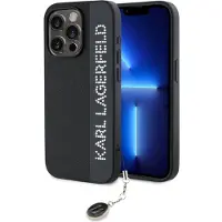 Karl Lagerfeld Klhcp15xpsakdgck Iphone 15 Pro Max 6.7 Saffiano Rhinestones&charm Handyhülle