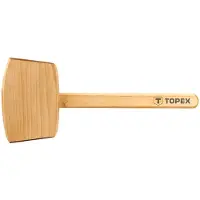 GRUPA TOPEX Holzhammer 500 g, Holzstiel