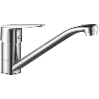 Kuchinox Küchenarmatur mit schwenkbarem Auslauf Sagra chrom