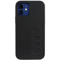 Audi Synthetic Leather Iphone 12 Pro 6.1 Autpupcip12pttd1bk Handyhülle