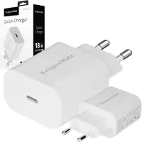 Krüger&Matz KrugerMatz USB-C PD QC 3.0 18W Wandladegerät