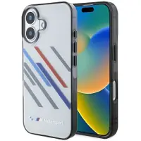BMW Fall Motosport Iml Zufällige Streifen Na Iphone 16 Plus - Szare