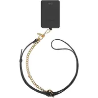 Uniq Universal 3W1 Telefon Lanyard Coehl Caryne mit Karte Brieftasche Ebenholz