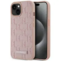 Karl Lagerfeld Leather Monogram Metal Logo Iphone 15 Handyhülle One Size