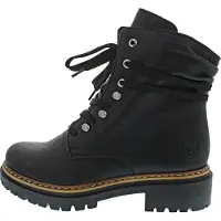 Bonprix Damen Schuhe Stiefeletten Schnürung Blockabsatz 72621, Größe:37 EU, Farbe:Schwarz