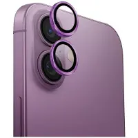 Uniq Optix Aluminium Camera Lens Protector iPhone 16 6.1" / 16 Plus 6.7" grape pink szkło na obiekty