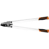 Neo Tools Amboss-Astschere, max Schnittdurchmesser 40 mm, Klingen mit Antihaftbeschichtung, Aluminiumgriffe, rutschfeste Griffe aus zwei Materialien, Ambossklinge für hartes und trockenes Holz