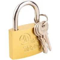 GRUPA TOPEX 60mm Cast Iron Padlock with 3 Keys - 90U273