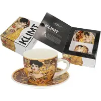CARMANI Espressotasse mit Untertasse – G. Klimt, Adela ()