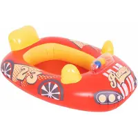 SunClub Aufblasbares Poolboot, robust und sicher zum Schwimmen,