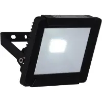 Näve LED-Außenleuchte "RADIA" 10W , aus Metall und Glas in Schwarz, mit integrierter LED