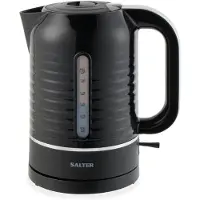Salter Elektrischer Wasserkocher in Schwarz 3000 W , 1,7 l