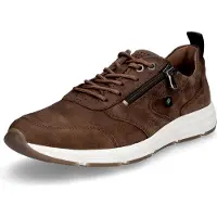 Waldlaufer Herren Leder Sneaker honig braun 7,5