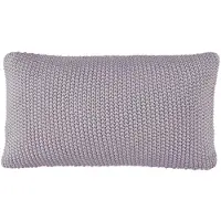 Marc O'Polo Zierkissen Nordic Knit Rectangle Stone (30 x 60 cm)