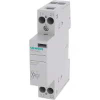Siemens INSTA kontaktor with 2 NC contacts Contact for 230 V AC, 400V 20A Control AC/24 V DC