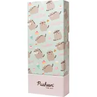 Pusheen stiftablage Pusheen 22,5 x 9 cm Karton rosa/grün